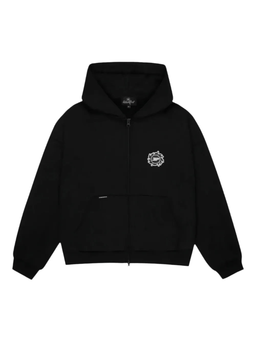 Broken Planet Sun Zip Up Hoodie Black