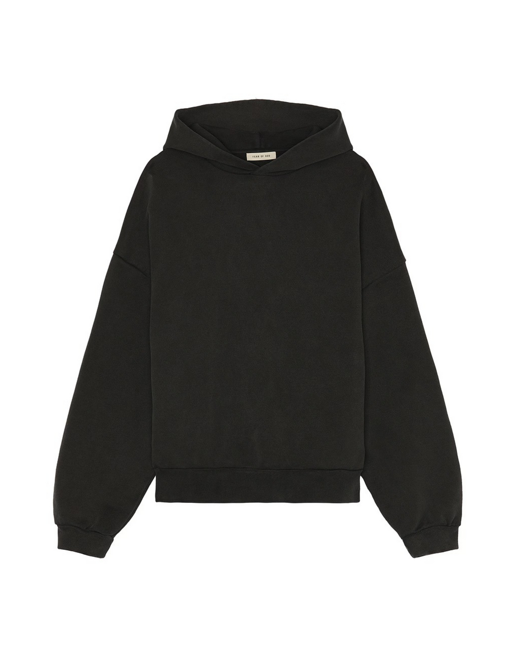 Fear of God Thunderbird Grey Print Hoodie - "Black"