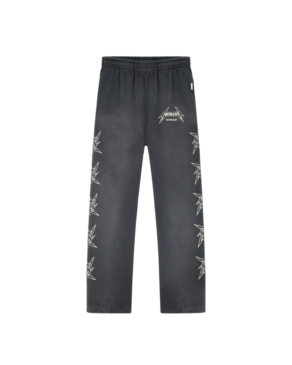 Represent X Metallica Local Crew Sweatpant - "Stained Black"