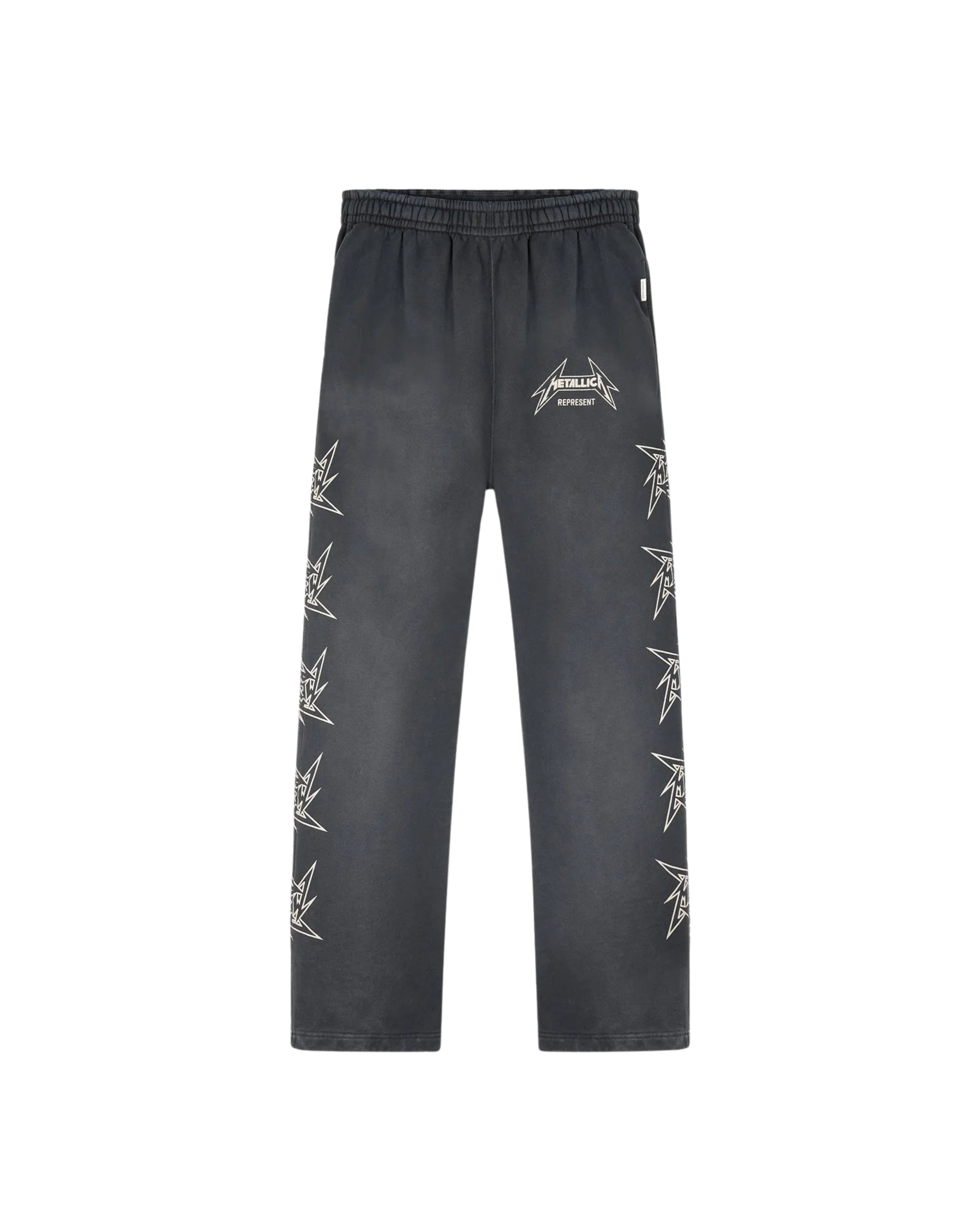 Represent X Metallica Local Crew Sweatpant - "Stained Black"